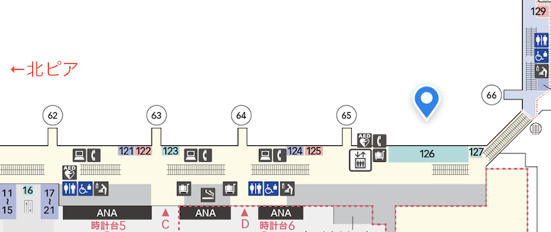 羽田空港第2ターミナルMAP